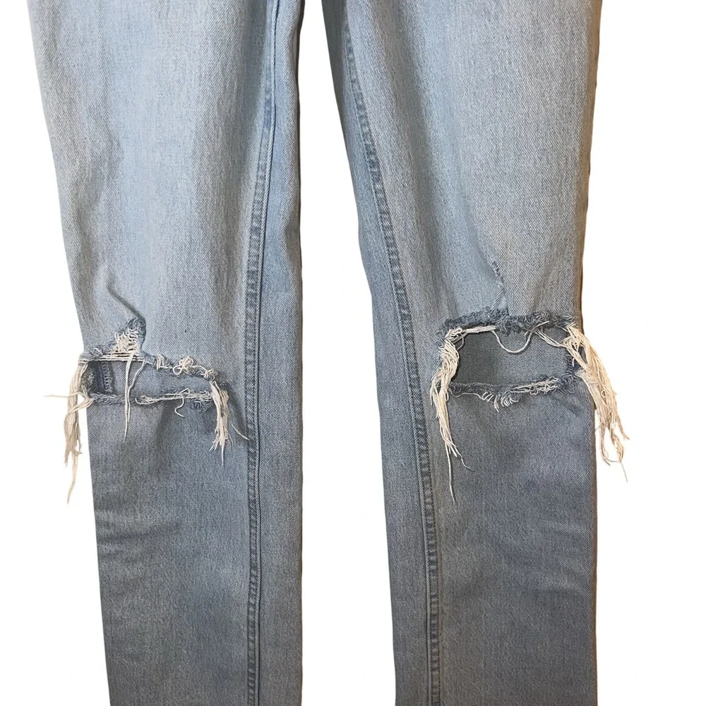 Abercrombie Curve Love 90s Straight Jeans Womens‎ 23 Ultra High Rise